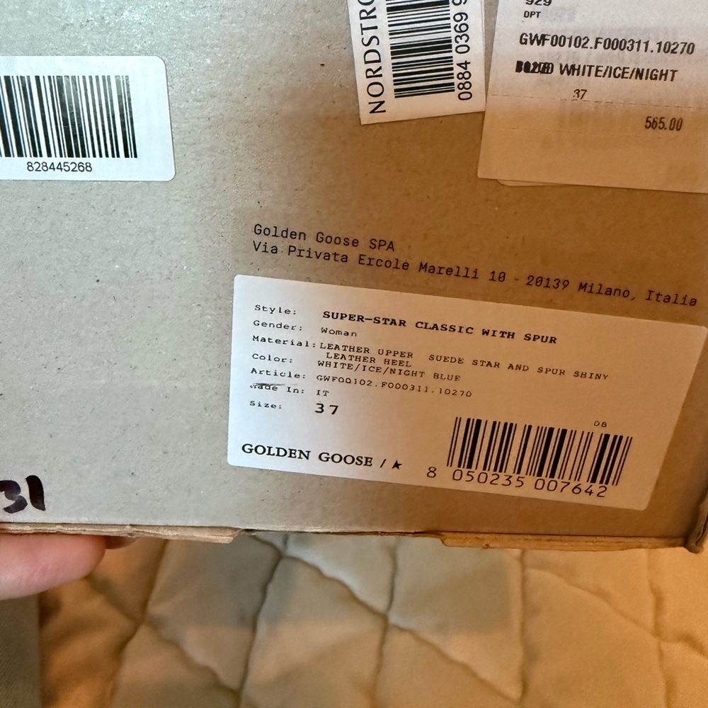 Golden Goose Superstar Sneakers with Spur Detail